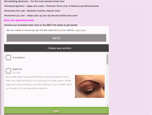 Tablet Screenshot of permanentmakeuptampabay.com